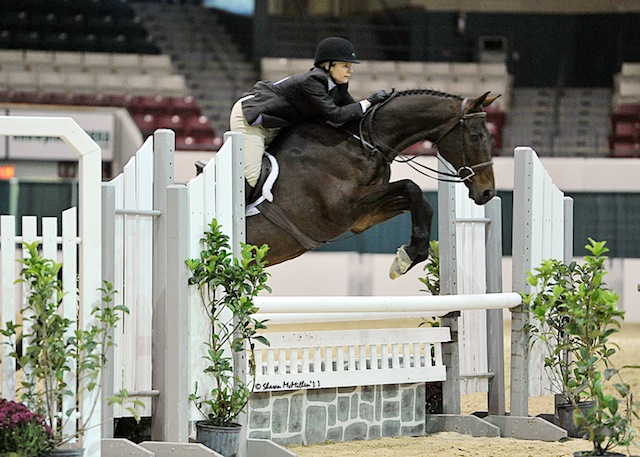 Amy Smith and Silent Thunder in Zone Finals. Photo by Shawn McMillen