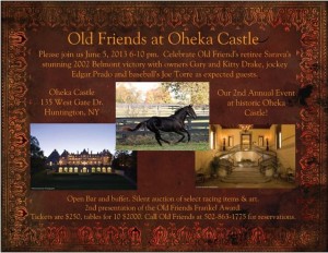 The invitation to the 2nd annual event for Old Friends