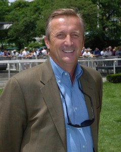 Rick Violette Jr., president of the New York Thoroughbred Horsemen's Association