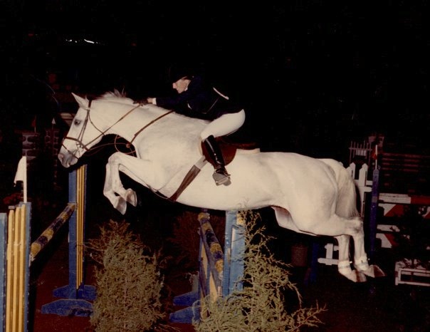 Maggi Moss in her early years competed as an Eventer.