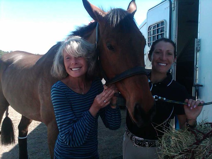 Valerie and Lainey Ashker, a mother-daughter team who cherish the heart of the Thoroughbred sport horse.