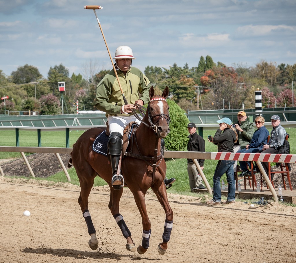 A small chestnut mare demonstrates polo so elegantly that Steuart Pittman admits he got a little teary eyed watching her.