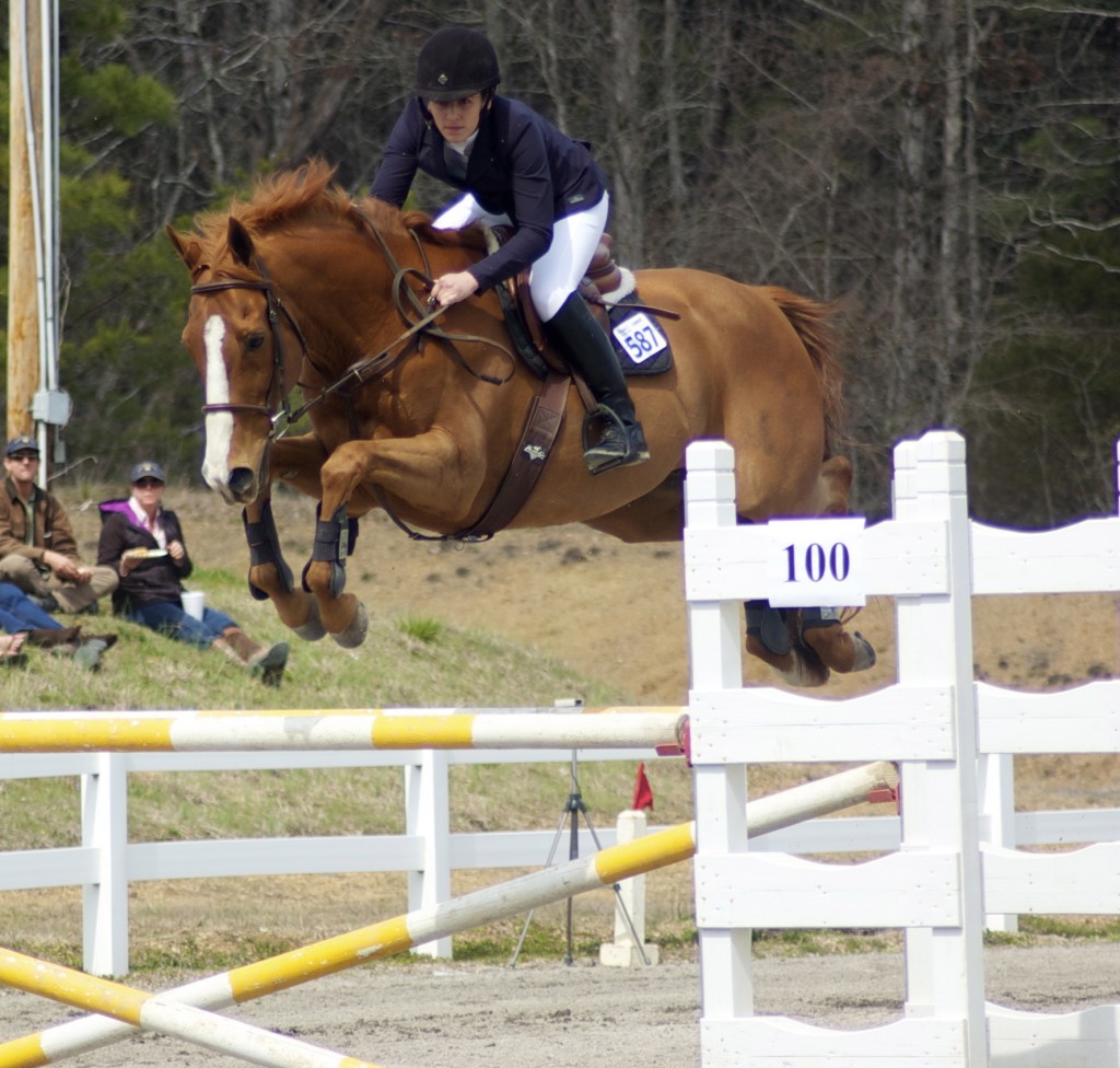 From the first moments in the saddle, Jennifer could "see" the jumps again as she and Rojo rode like old friends.