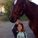 Jo Jo's Gypsy was rescued in late August by Jeanne Mirabito of Our Mims Retirement Haven in Kentucky. The emaciated mare was among 40 seized by authorities. Jo Jo and Mirabito's granddaughter Kaylee, 6, have become fast friends.