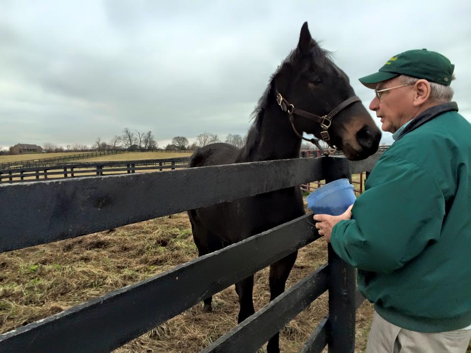 Photon, a Drawing Away Stables T'bred earned more than $300,000 before retiring to Old Friends. He and Old Friends Founder Michael Blowen discuss plans to retire more horses!  