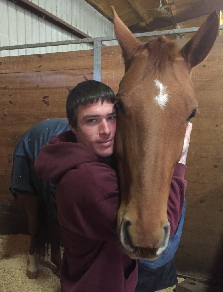 Christopher Griffin, a former participant in the Thoroughbred Retirement Foundation's Second Chances program at Wateree River Correctional Institution has worked for the last year at a top hunter/jumper and dressage facility in Georgia using the horsemanship skills he learned in prison. 