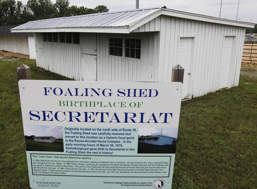 This famous shed is now a historic preservation site.