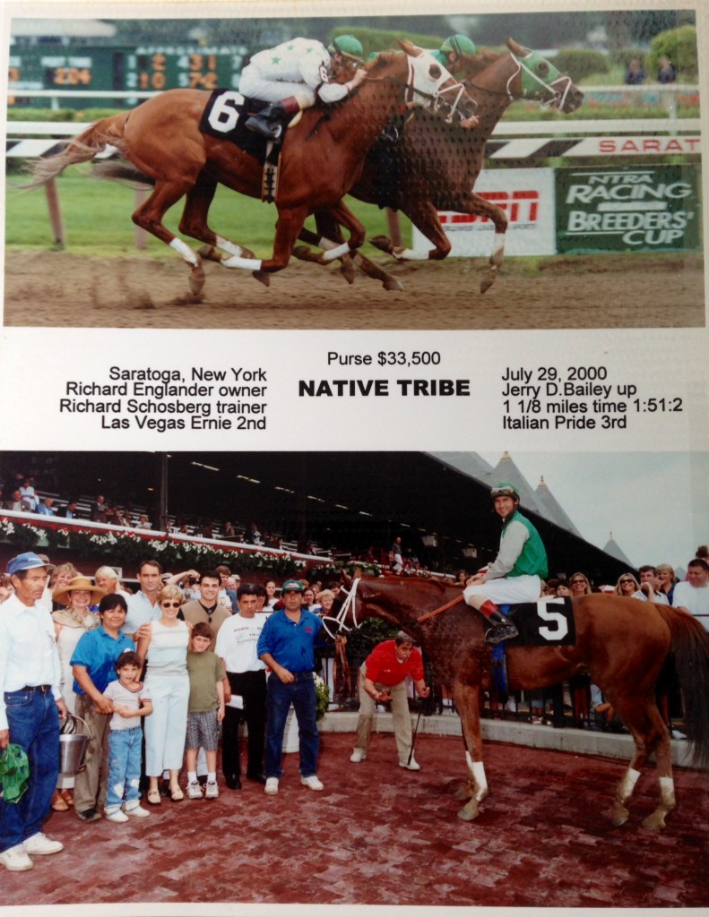 One of 20 trips taken by Native Tribe to the Winner's Circle.