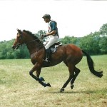 Denny Emerson rides Griffin at Groton House in 1994.  Photo Courtesy Horse Collaborative
