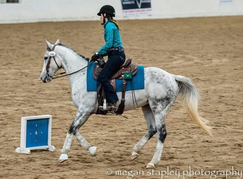 After Soar performed two Freestyles that demonstrated a range of skills, it was the mare's ride-ability that made her most worthy of the title. Photo by Megan Stapley