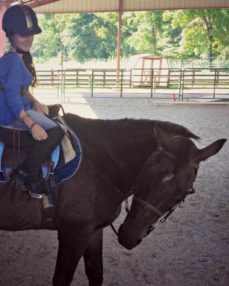 Riding Dewey has been a life-altering experience of the best kind for Anna.