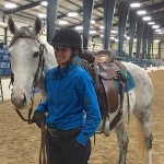 Lindsey Partridge won Competitive Trails and the overall title of America’s Most Wanted Thoroughbred last year with her grey mare Soar.