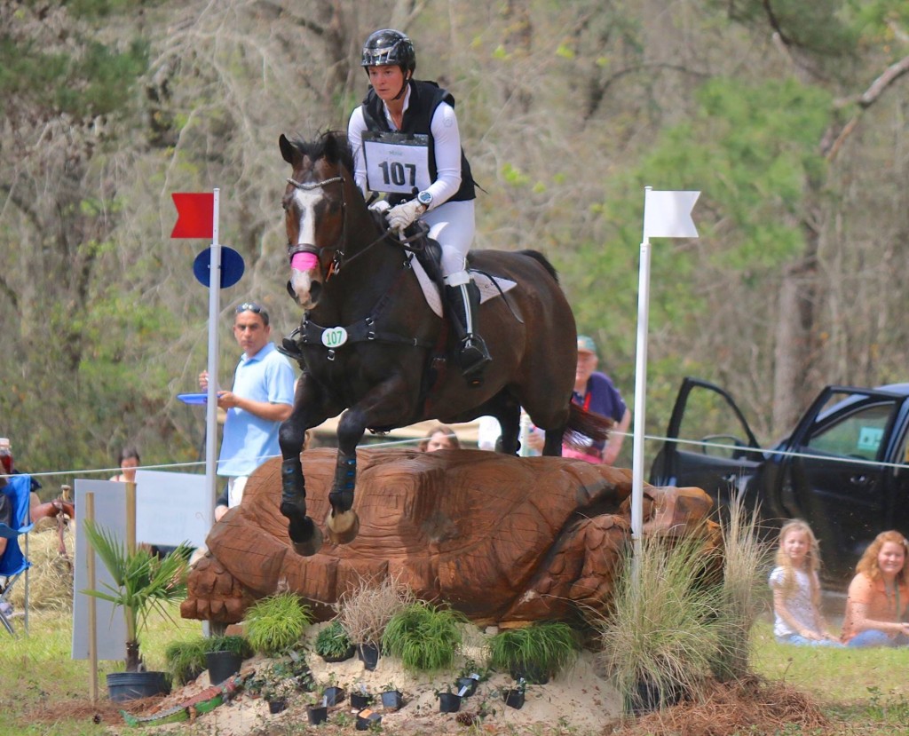 Leah and AP Prime tuned up for Rolex at Carolina International CIC last month. Eventing Connect photo