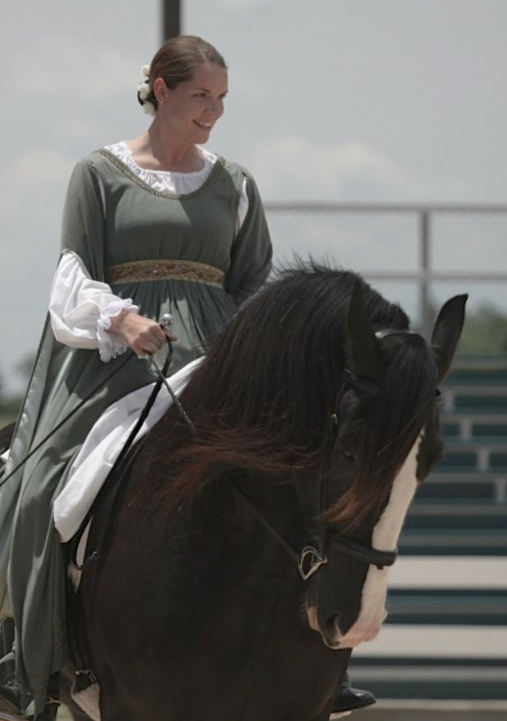 Thoroughbred Retirement Foundation Herd Manager Sara Davenport transitioned from doing breed demonstrations and management for the Kentucky Horse Park to overseeing 900 Thoroughbred ex-racehorses.