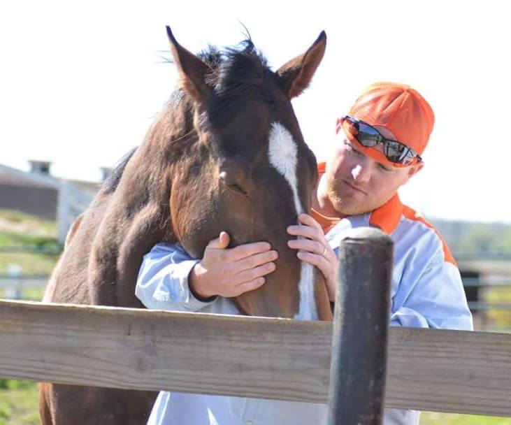 The TRF's Second Chances program for prison inmates and retired racehorses is in 9 facilities. Hale would like to see the good work being done there expanded.