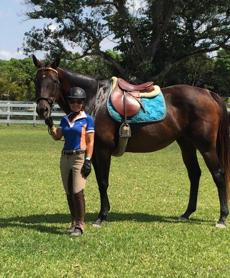 Whenever Susie Martell feels dispirited, she looks to her off track Thoroughbred Crowning Glory for inspiration. Two years after adopting the badly starved OTTB, her beautiful mare is better and stronger than ever.