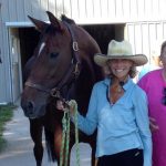 Valerie Ashker, 60, has ridden her OTTB Primitivo from California to West Virginia in a cross-country trip to raise awareness about Thoroughbred sport horses.